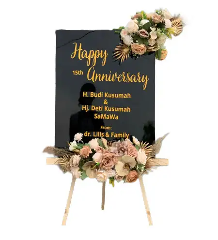 Papan Bunga Akrilik Lemong