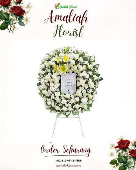 Krans Bunga Duka Lemong